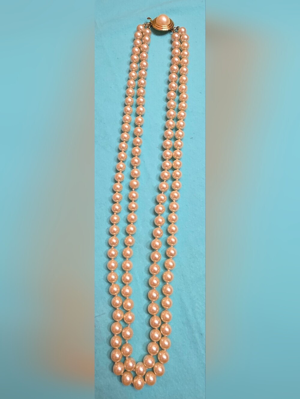 ANN TAYLOR 24 IN 7.8 MM FAUX PEARL NECKLACE